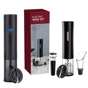 Red Wine Gifts Battery Operated Automatic Cordless Electric Wine Bottle Opener