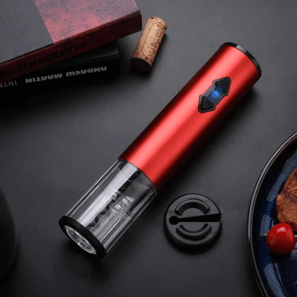 Red Wine Gifts Battery Operated Automatic Cordless Electric Wine Bottle Opener - Image 5