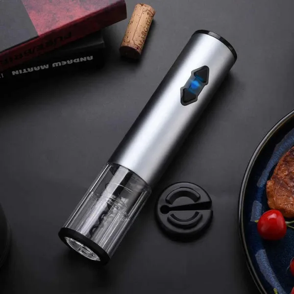 Red Wine Gifts Battery Operated Automatic Cordless Electric Wine Bottle Opener - Image 4