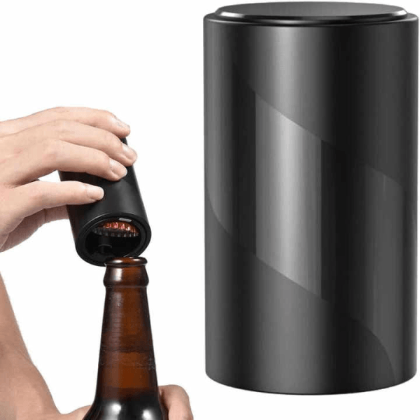 Automatic Beer Bottle Opener | Magnetic Stainless-Steel Push Down Bottle Opener - Image 6