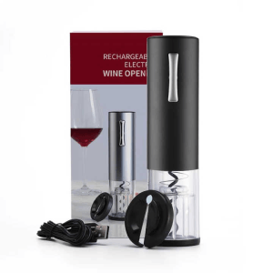 Automatic Rechargeable Electric Wine Opener: Opens in 6 Seconds, Long-Lasting Battery