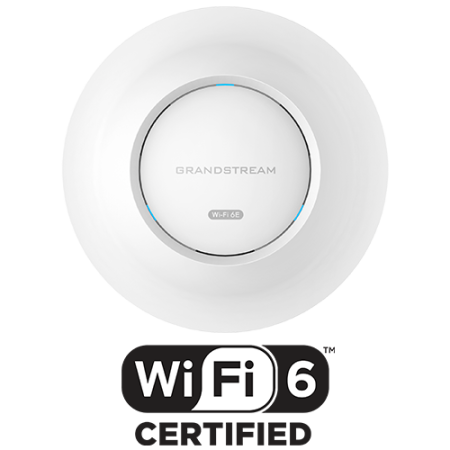 Grandstream GWN7665 Indoor Wi-Fi 6E AP – Tri-Band High-Performance Access Point