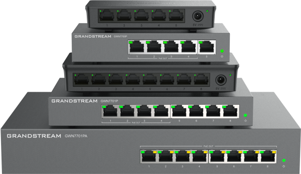 Grandstream GWN7702P Managed PoE+ Switch | 16-Port Gigabit Ethernet - Image 2
