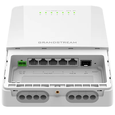 Grandstream GWN7710R - Outdoor Layer 2 PoE+ Switch | 6-Port Managed - Image 3