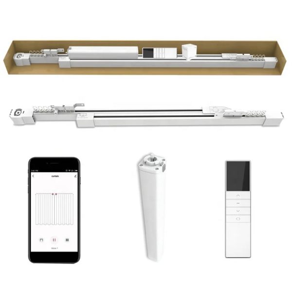 Smart TUYA WiFi Curtain Motor System with Extendable Track – Alexa & Google Compatible - Image 3