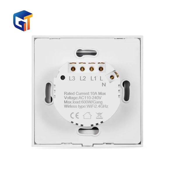 Zigbee 2 Gang Smart Switch - 2 Gang Light Switch - Image 3