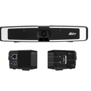 AVer VB130 Compact 4K Video Bar with Smart Framing &   Lighting