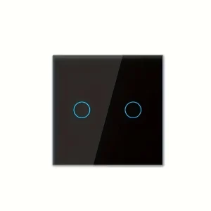 2-Gang Zigbee Tuya WiFi Smart Switch – Model 1071ZC-2 for Modern Smart Homes