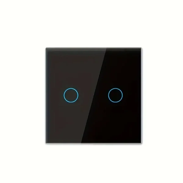 2-Gang Zigbee Tuya WiFi Smart Switch – Model 1071ZC-2 for Modern Smart Homes