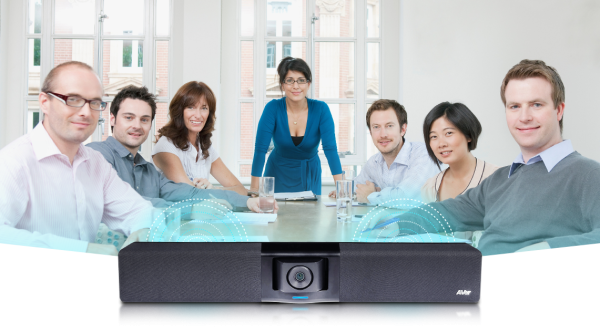 AVer VB342 Pro – Intelligent 4K PTZ Camera & Microphone Video Bar - Image 3