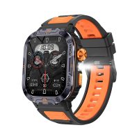 NX20 Outdoor Smart Watch with 4GB Memory, Local Music Player, Strong Flashlight, IP68 Waterproof Sports Smartwatch 2024