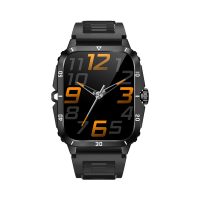 Military-Grade Tactical Smartwatch for Unisex – 2.0″ Big Screen, 3ATM Waterproof, 430mAh Power | Fitness & Call Support
