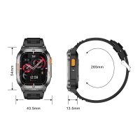 QX18 GPS Smart Watch for Men – 2.01” Large HD Screen, Bluetooth Call, Heart Rate Monitor, GPS Positioning Smartwatch 2025
