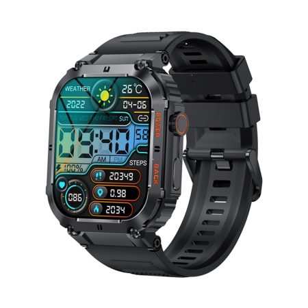 K57 Pro Smart Watch, Bluetooth Dial Answer Call Fitness Watch for Android for, with Body Monitor, 1.96in Tactical Sports Smartwatch