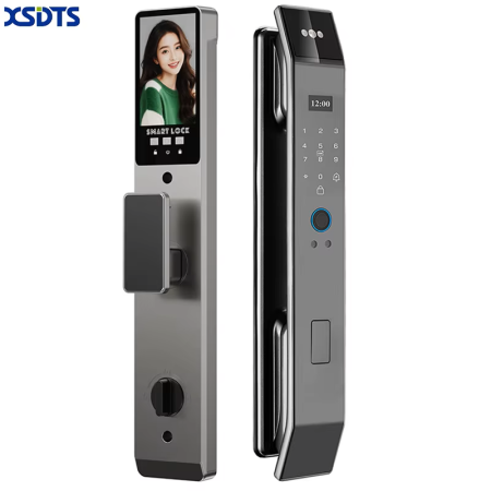 XSDTS K9 Smart Fingerprint Door Lock with Face Recognition & Remote Unlock