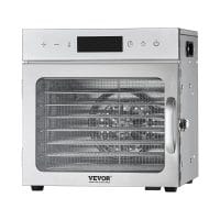 1300W Stainless Steel Food Dehydrator with Digital Temperature Control