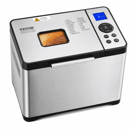High performance smart 2LB stainless steel bread maker