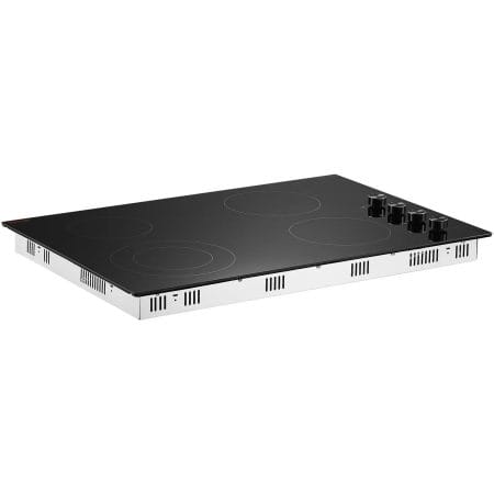 Built-In 4 Burner Ceramic Electric Cooktop 7200W – 30.3 x 20.5 Inch Smooth Glass Hob